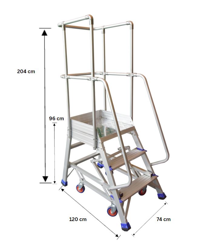 0.96M Industrial Order Picking Ladder