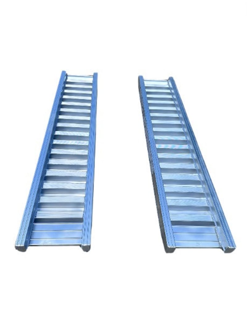 1-Tonne 2.3M x 390mm Aluminium Loading Ramps