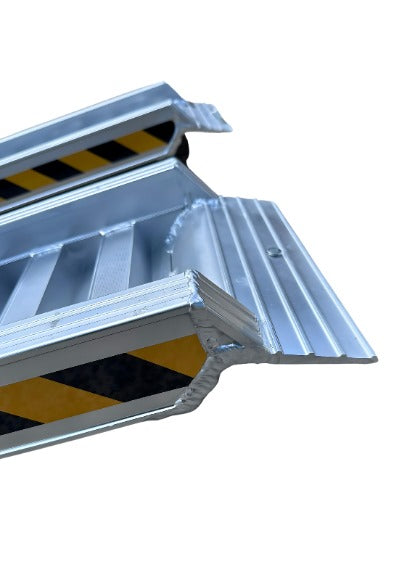 1-Tonne 2.3M x 390mm Aluminium Loading Ramps