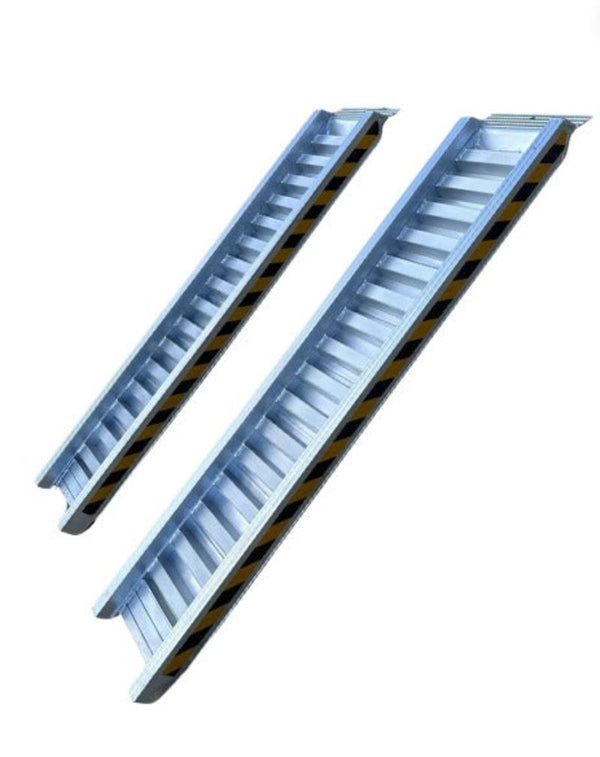 1-Tonne 2.3M x 390mm Aluminium Loading Ramps