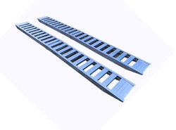 1-Tonne 3.5m x 450mm Folding  Aluminium Loading Ramps