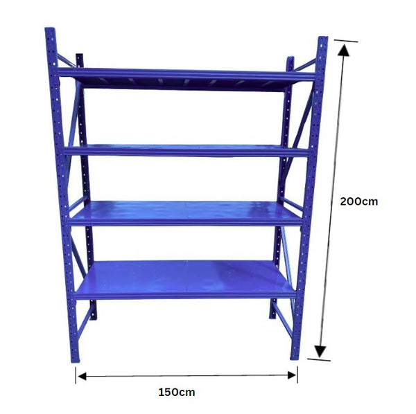 1.5m Light Duty (Garage/Warehouse) Shelving