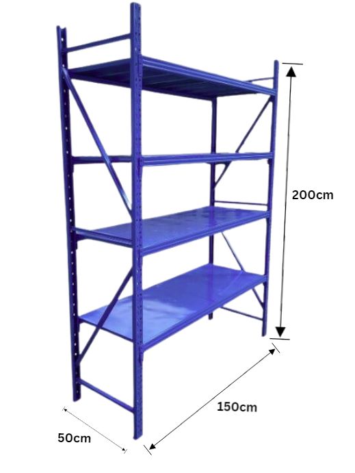 1.5m Light Duty (Garage/Warehouse) Shelving