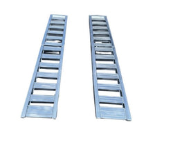 1.6-Tonne 2.4M x 370mm Flat Fold Aluminium Loading Ramps