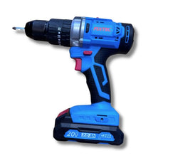 FIXTEC 20V Cordless Impact Drill Kit (including 2 x 2000 mAh batteries)