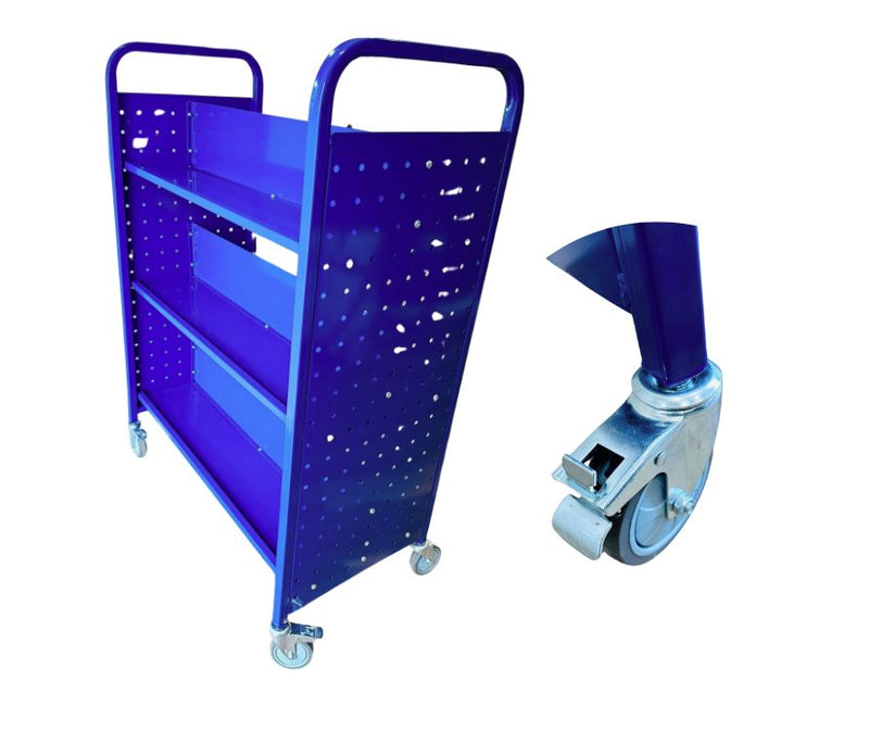 Book Shelf Trolley / Library Cart - 100kg