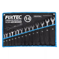 FIXTEC 14 Piece Combination Spanner Set - Metric