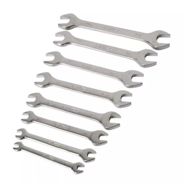 FIXTEC Double Open End Spanner Set (8 Pcs)