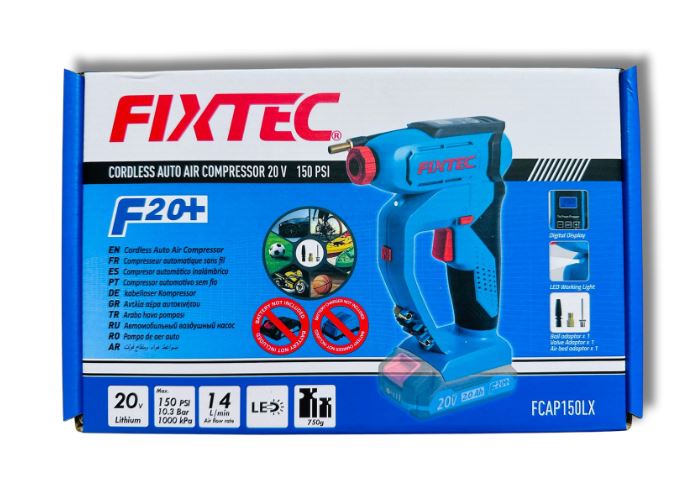 FIXTEC 20V Cordless Air Inflator - Skin Only