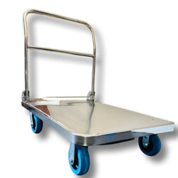 Stainless Steel Heavy Duty Platform Trolley 1-Tonne 1200x600mm